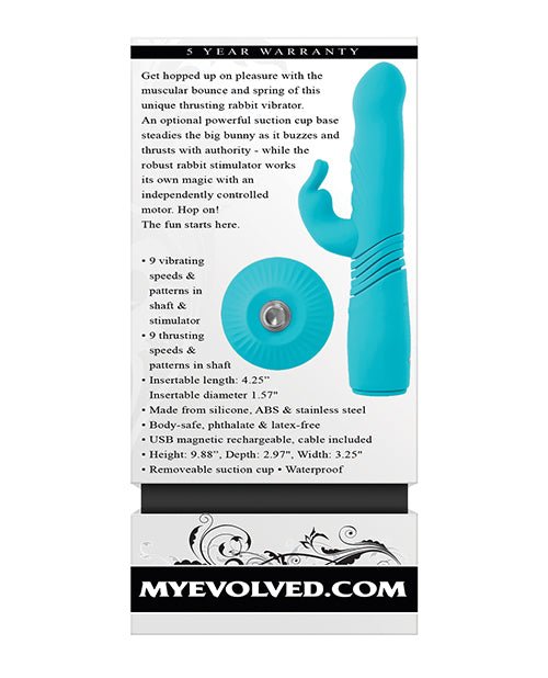 Evolved Bunny Hop - Teal | Shop Lowest Prices at Funlove.com