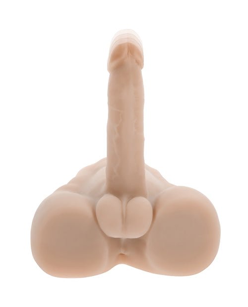 Evolved Easy Rider Thrusting & Vibrating Life - Like Dildo - Light | Shop Lowest Prices at Funlove.com