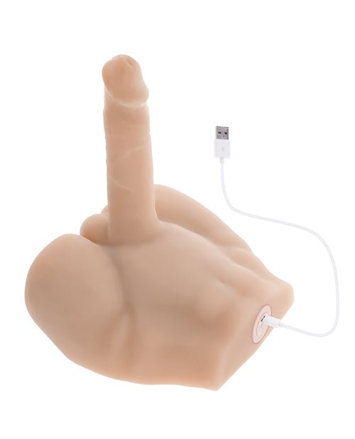 Evolved Easy Rider Thrusting & Vibrating Life - Like Dildo - Light | Shop Lowest Prices at Funlove.com