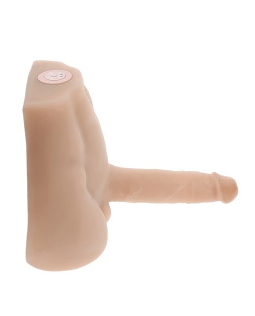Evolved Easy Rider Thrusting & Vibrating Life - Like Dildo - Light | Shop Lowest Prices at Funlove.com