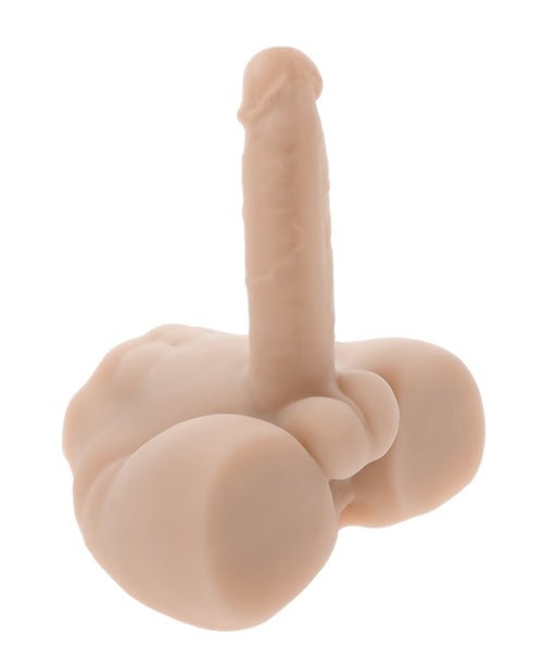 Evolved Easy Rider Thrusting & Vibrating Life - Like Dildo - Light | Shop Lowest Prices at Funlove.com