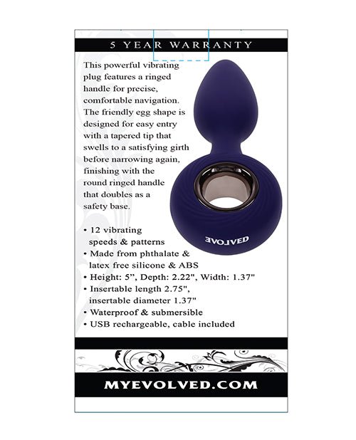 Evolved My Precious Vibrating Plug | Shop Lowest Prices at Funlove.com