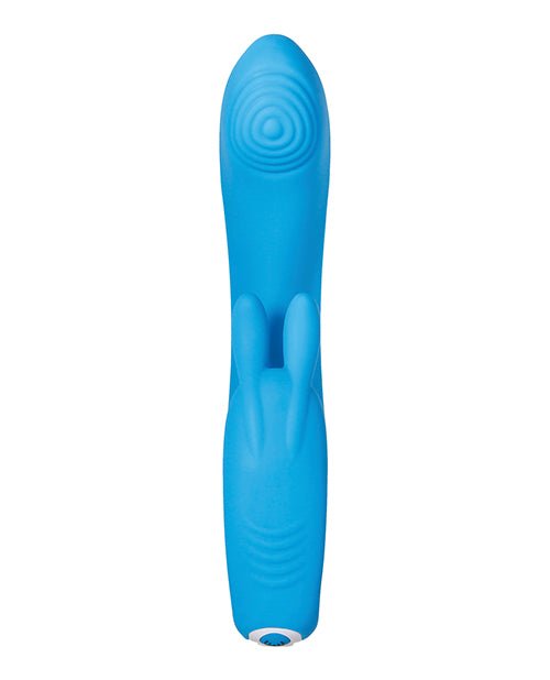 Evolved Sea Breeze Bunny Rechargeable Dual Stim - Blue | Shop Lowest Prices at Funlove.com