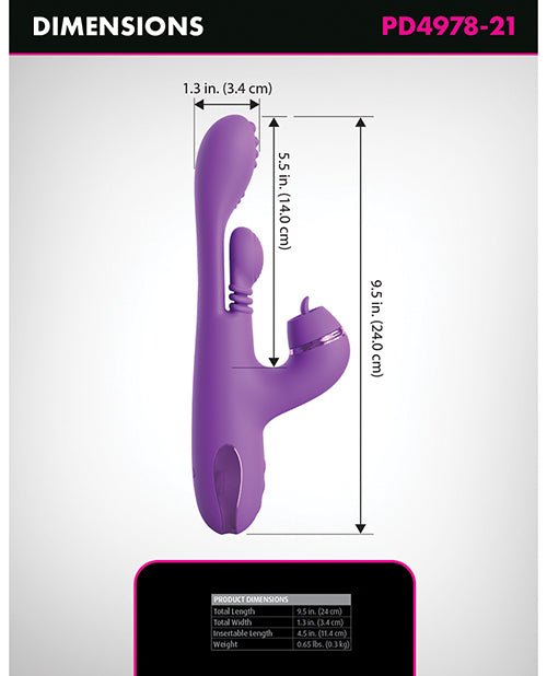 Fantasy for Her IntiMotion Pulse Pro - Purple | Shop Lowest Prices at Funlove.com