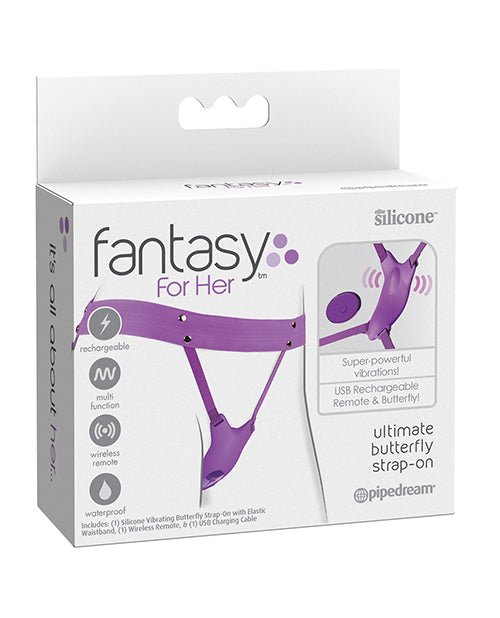 Fantasy For Her Ultimate Butterfly Strap On | Shop Lowest Prices at Funlove.com