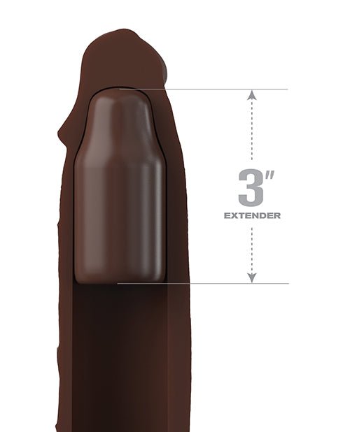 Fantasy X - tensions Elite 7" Extension w/Strap - Brown | Shop Lowest Prices at Funlove.com