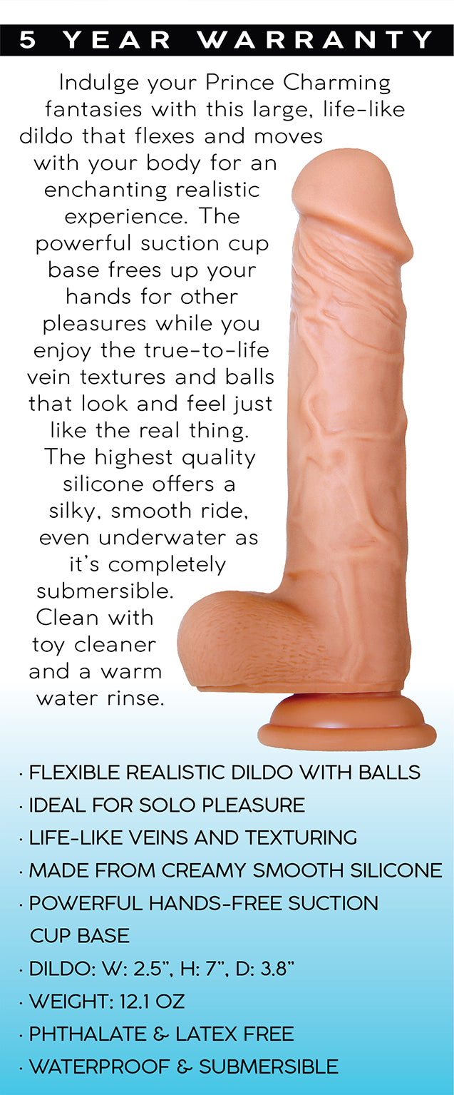 Intrigue Prince True Feel 7" Dildo
