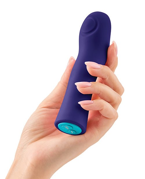 Femme Funn Hana Fingerlike Thumping Bullet - Dark Purple | Shop Lowest Prices at Funlove.com