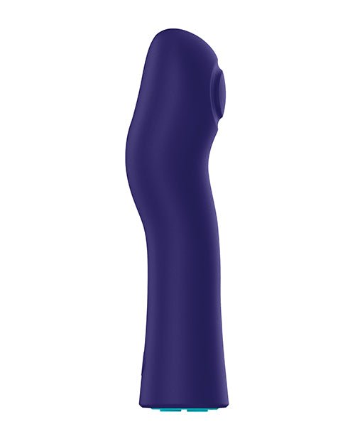 Femme Funn Hana Fingerlike Thumping Bullet - Dark Purple | Shop Lowest Prices at Funlove.com