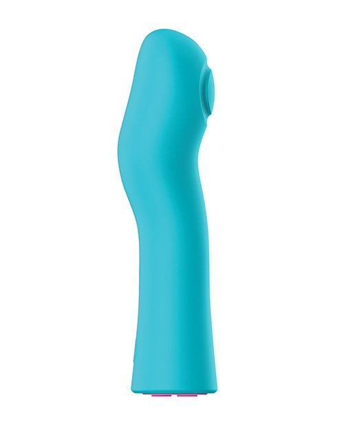 Femme Funn Hana Fingerlike Thumping Bullet - Turquoise | Shop Lowest Prices at Funlove.com