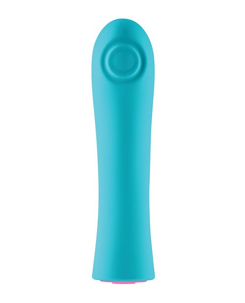 Femme Funn Hana Fingerlike Thumping Bullet - Turquoise | Shop Lowest Prices at Funlove.com