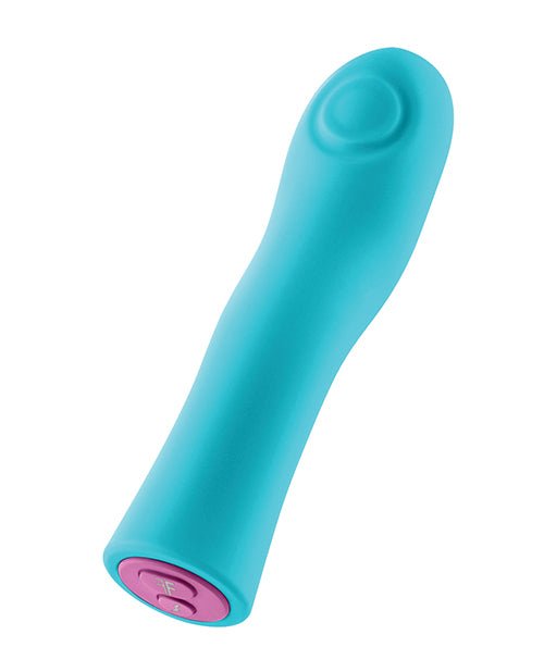 Femme Funn Hana Fingerlike Thumping Bullet - Turquoise | Shop Lowest Prices at Funlove.com
