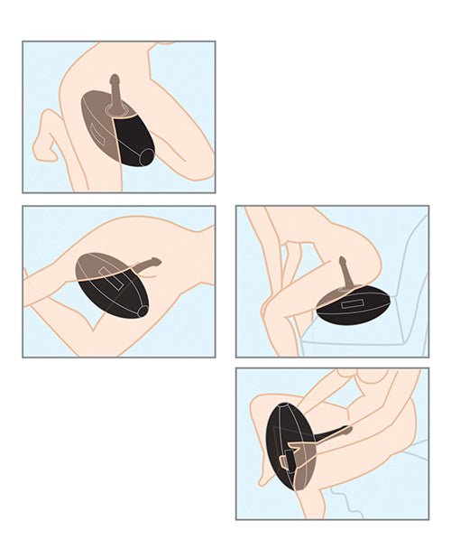 Fetish Fantasy Series Body Dock Inflatable Love Ball - Black | Shop Lowest Prices at Funlove.com