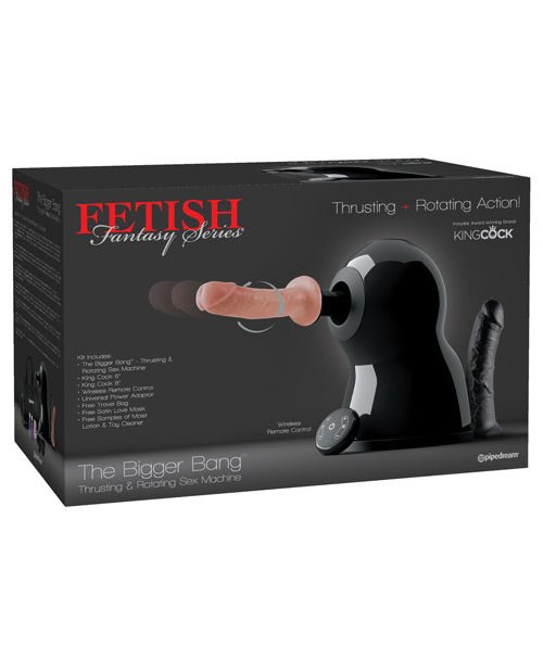 Fetish Fantasy Series The Bigger Bang Thrusting & Rotating Sex Machine | Shop Lowest Prices at Funlove.com