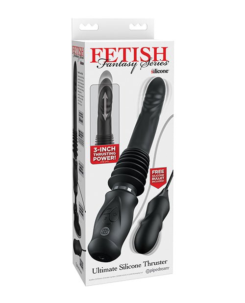 Fetish Fantasy Series Ultimate Silicone Thruster - Black | Shop Lowest Prices at Funlove.com