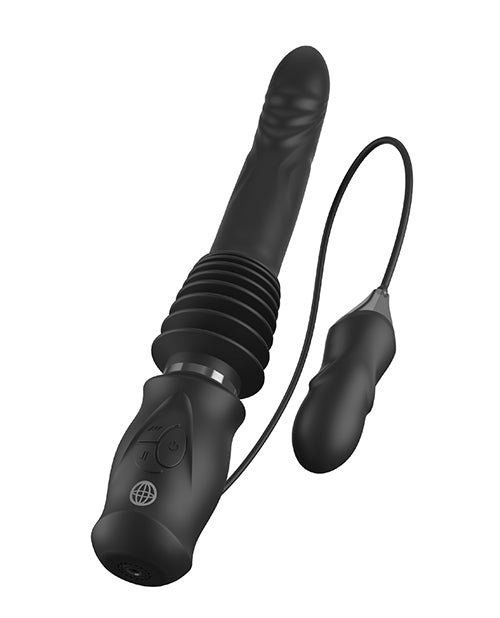Fetish Fantasy Series Ultimate Silicone Thruster - Black | Shop Lowest Prices at Funlove.com