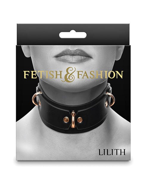 Fetish & Fashion Lilith Collar - Black | Shop Lowest Prices at Funlove.com