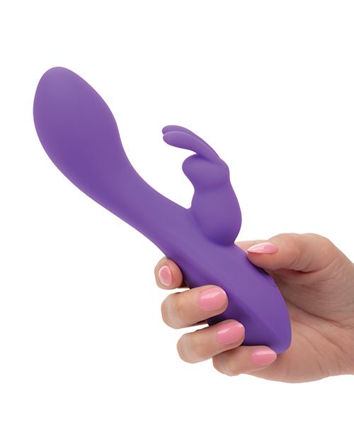 Flex Bend & Hold Double Rumbler Rabbit Massager - Purple | Shop Lowest Prices at Funlove.com