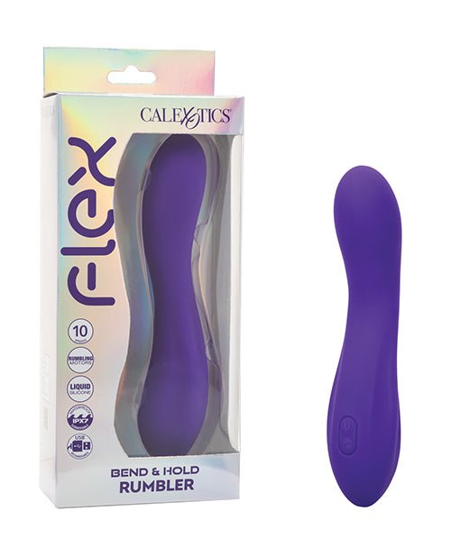 Flex Bend & Hold Rumbler G - Spot Massager - Purple | Shop Lowest Prices at Funlove.com