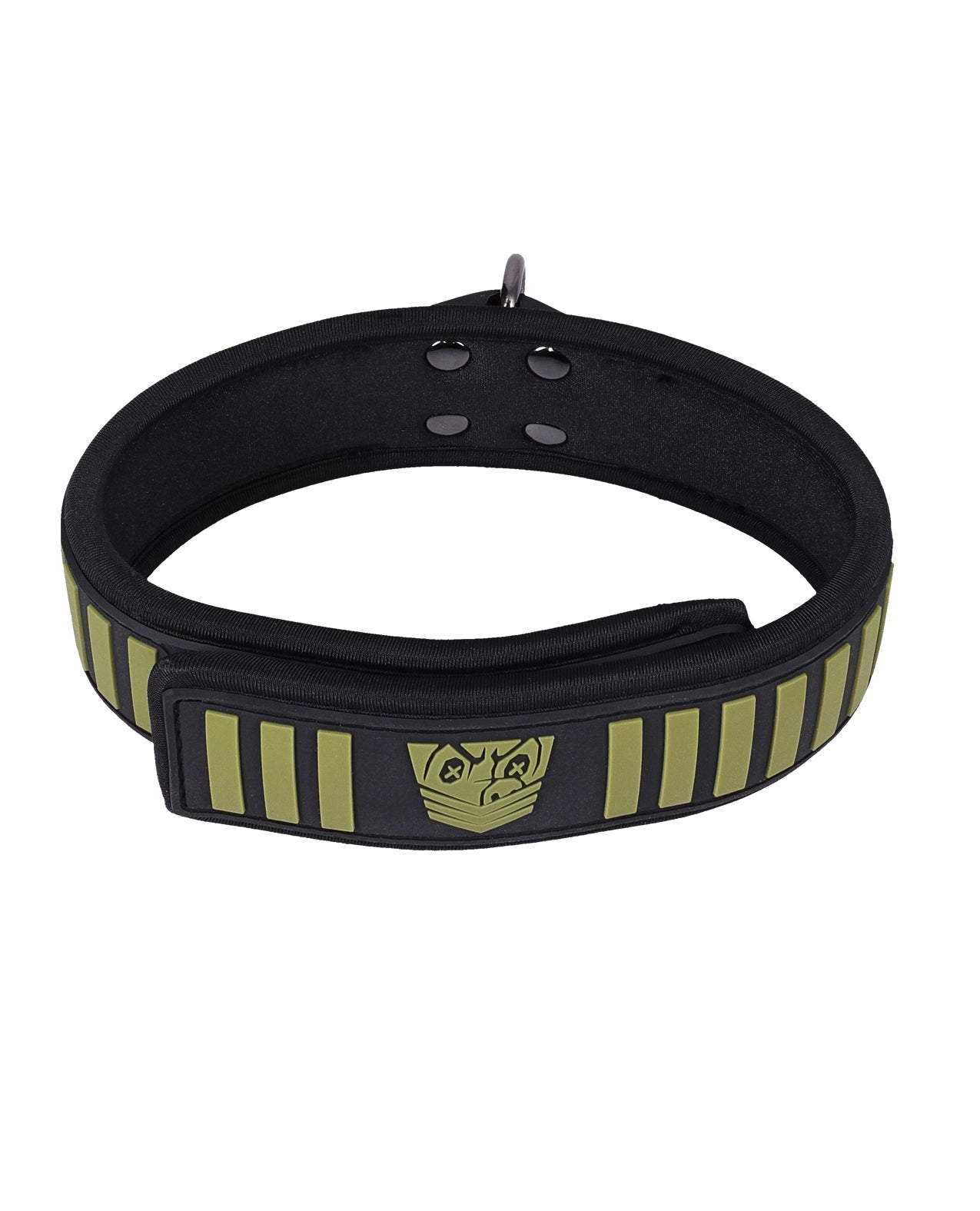 Fort Troff Tactical Collar & Leash - Black/Green | Shop Lowest Prices at Funlove.com