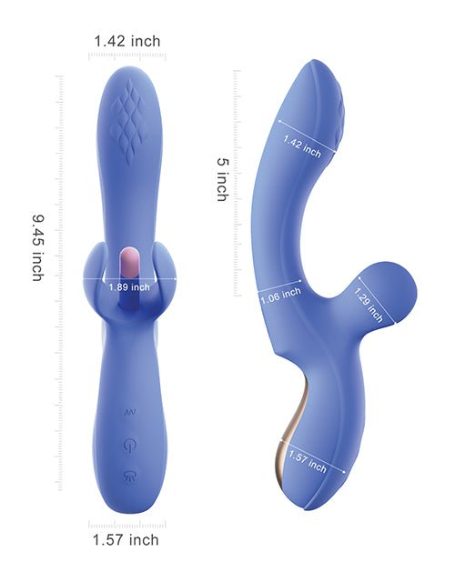 FORTEXA Kinky Finger Flapping Clit & G - Spot Vibrator with App Control | Shop Lowest Prices at Funlove.com