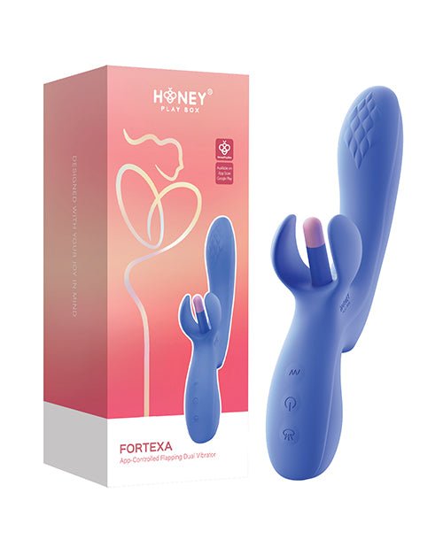 FORTEXA Kinky Finger Flapping Clit & G - Spot Vibrator with App Control | Shop Lowest Prices at Funlove.com