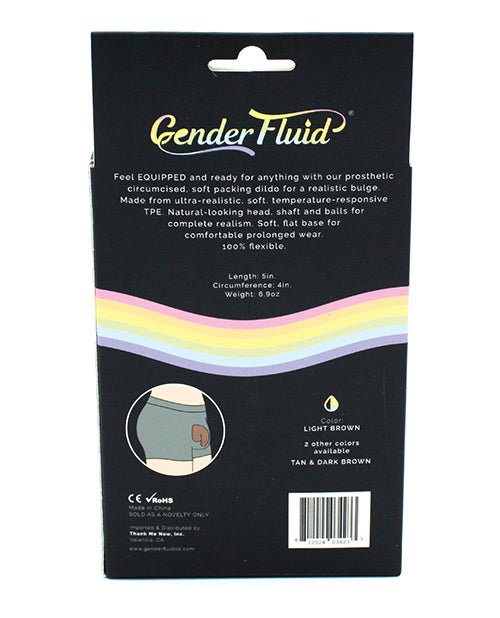 Gender Fluid 5" Equipped Soft Packer | Shop Lowest Prices at Funlove.com