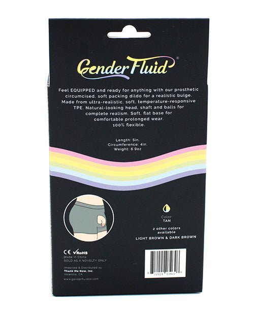 Gender Fluid 5" Equipped Soft Packer | Shop Lowest Prices at Funlove.com