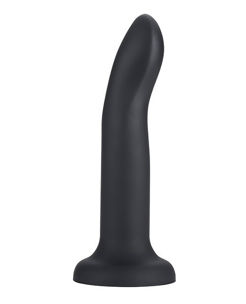 Gender Fluid 6.5" Enthrall Strap On Dildo - Black | Shop Lowest Prices at Funlove.com
