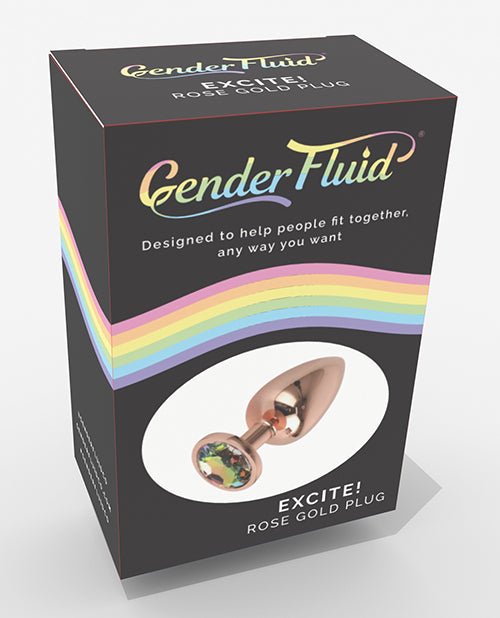 Gender Fluid Excite! Plug | Shop Lowest Prices at Funlove.com