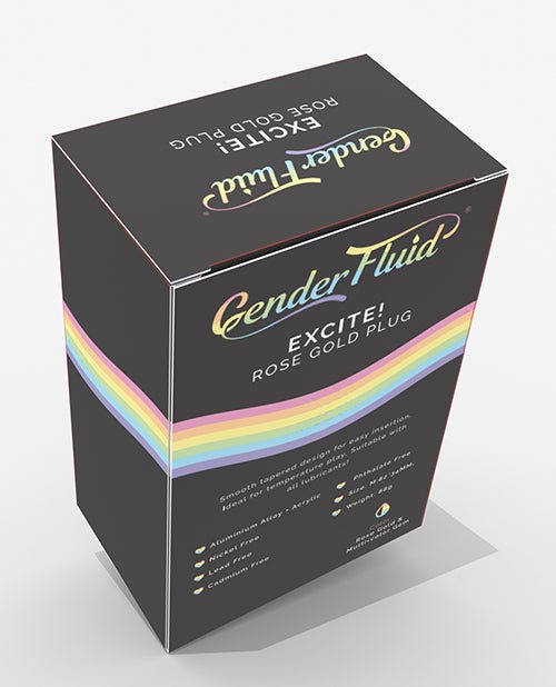 Gender Fluid Excite! Plug | Shop Lowest Prices at Funlove.com