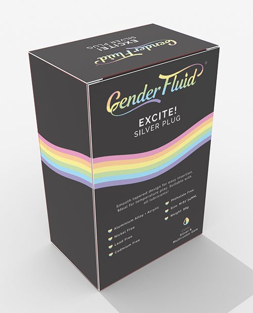 Gender Fluid Excite! Plug | Shop Lowest Prices at Funlove.com