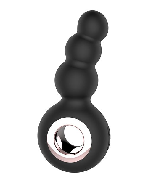 Gender Fluid Quiver Anal Ring Bead Vibe - Black | Shop Lowest Prices at Funlove.com