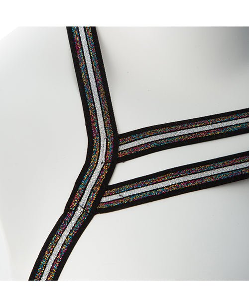 Gender Fluid Silver Lining Harness | Shop Lowest Prices at Funlove.com