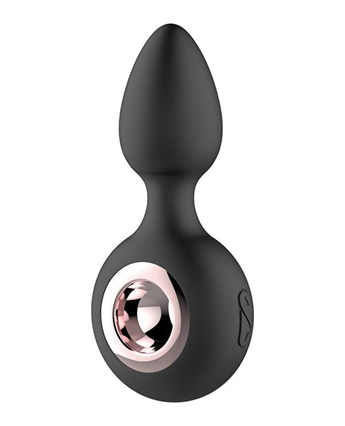 Gender Fluid Tremor Ring Plug Anal Vibe - Black | Shop Lowest Prices at Funlove.com