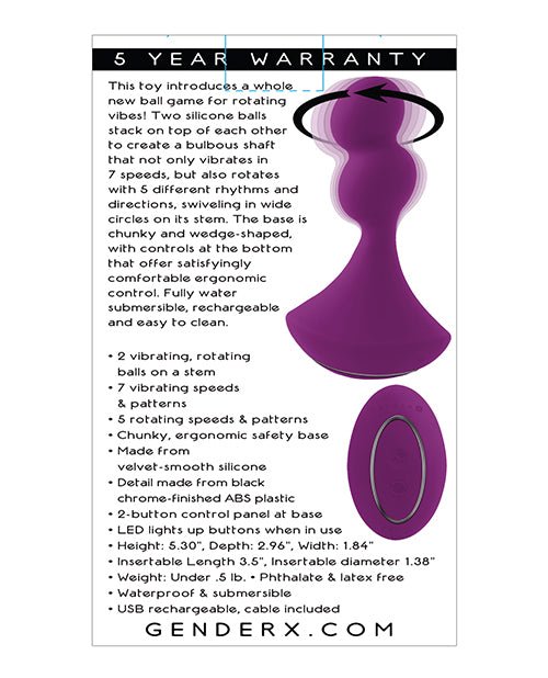 Gender X Ball Game - Purple | Shop Lowest Prices at Funlove.com