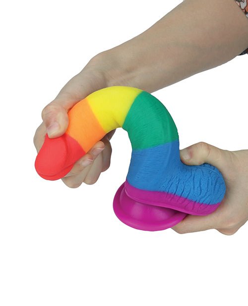 Get Lucky 7.5" Real Skin Series Pride - Rainbow | Shop Lowest Prices at Funlove.com