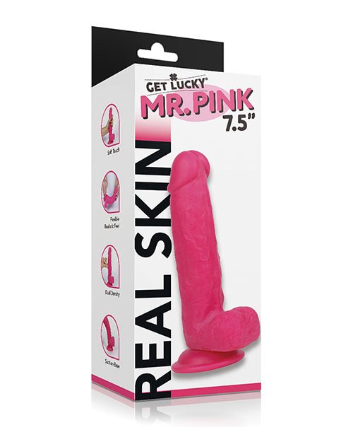 Get Lucky Mr. 7.5" Dual Layer Dong | Shop Lowest Prices at Funlove.com