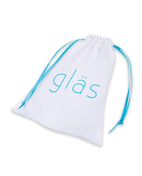 Glas 3.5" Rechargeable Vibrating Butt Plug - Blue | Shop Lowest Prices at Funlove.com