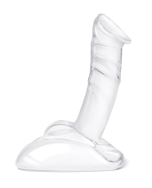 Glas 7.5" Rideable Standing Cock w/Stability Base | Shop Lowest Prices at Funlove.com