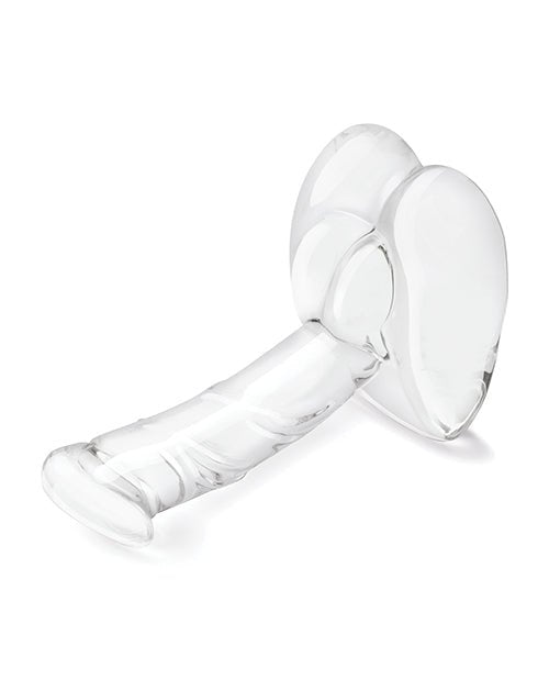 Glas 7.5" Rideable Standing Cock w/Stability Base | Shop Lowest Prices at Funlove.com