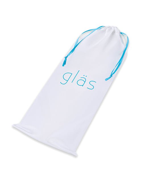 Glas 9.25" Classic Smooth Dual Ended Dildo - Clear | Shop Lowest Prices at Funlove.com