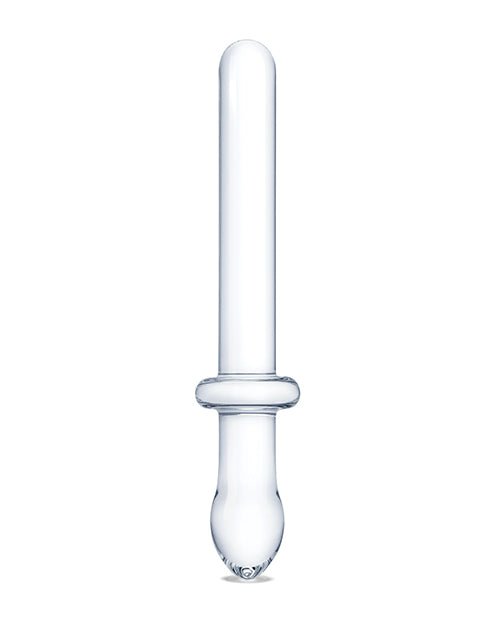Glas 9.25" Classic Smooth Dual Ended Dildo - Clear | Shop Lowest Prices at Funlove.com