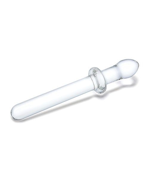 Glas 9.25" Classic Smooth Dual Ended Dildo - Clear | Shop Lowest Prices at Funlove.com