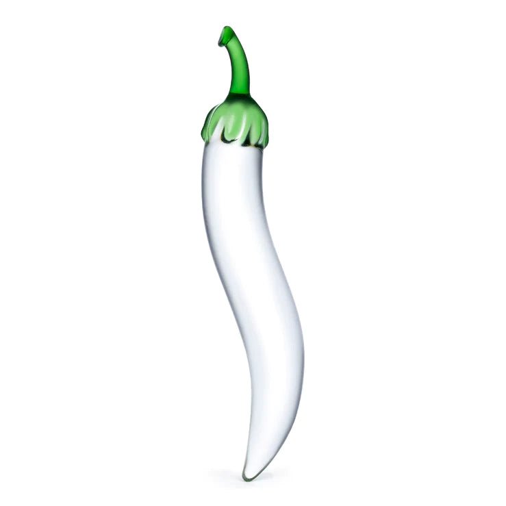 Glas Glass Naturals Chili Pepper Dildo | Shop Lowest Prices at Funlove.com