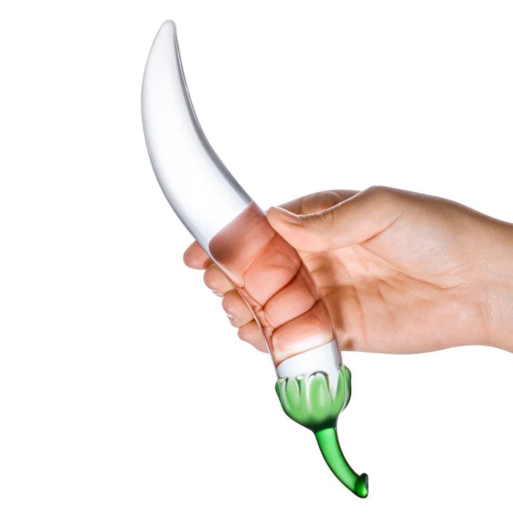 Glas Glass Naturals Chili Pepper Dildo | Shop Lowest Prices at Funlove.com
