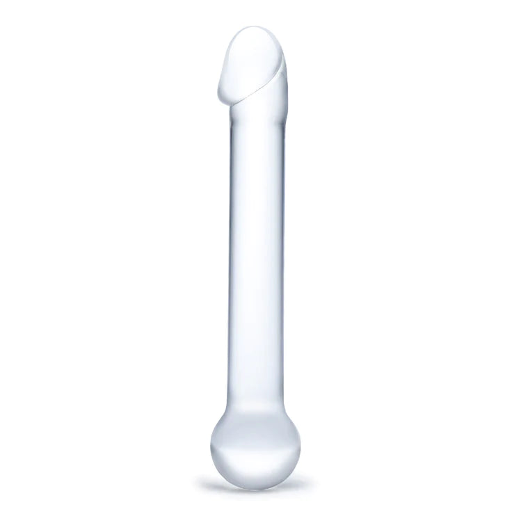 Glas 7" Realistic Head Glass Dildo