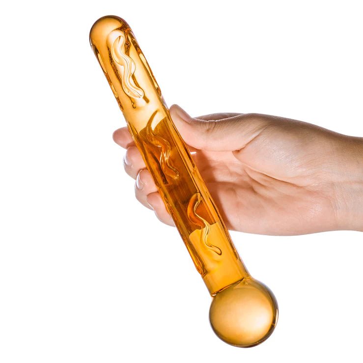 Glas Tickler Dildo - Orange | Shop Lowest Prices at Funlove.com