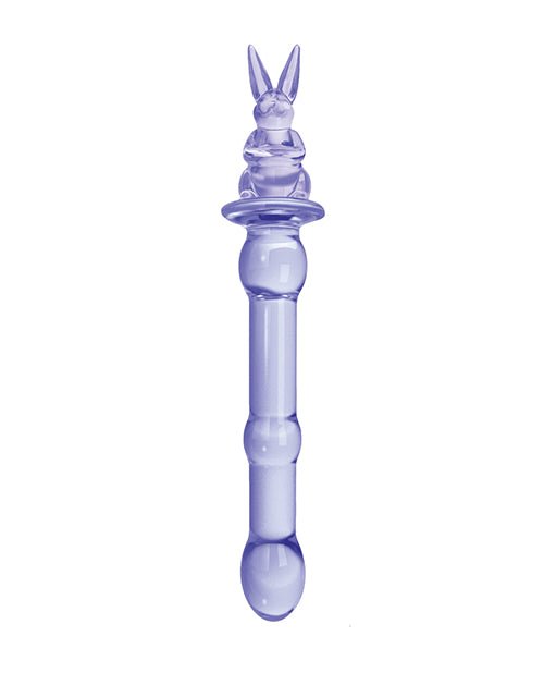 Glass Menagerie Rabbit Glass Dildo - Pink | Shop Lowest Prices at Funlove.com