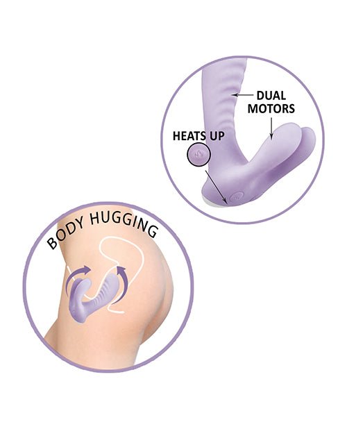 Goddess Heat - up Bunny Vibrator - Lavender | Shop Lowest Prices at Funlove.com